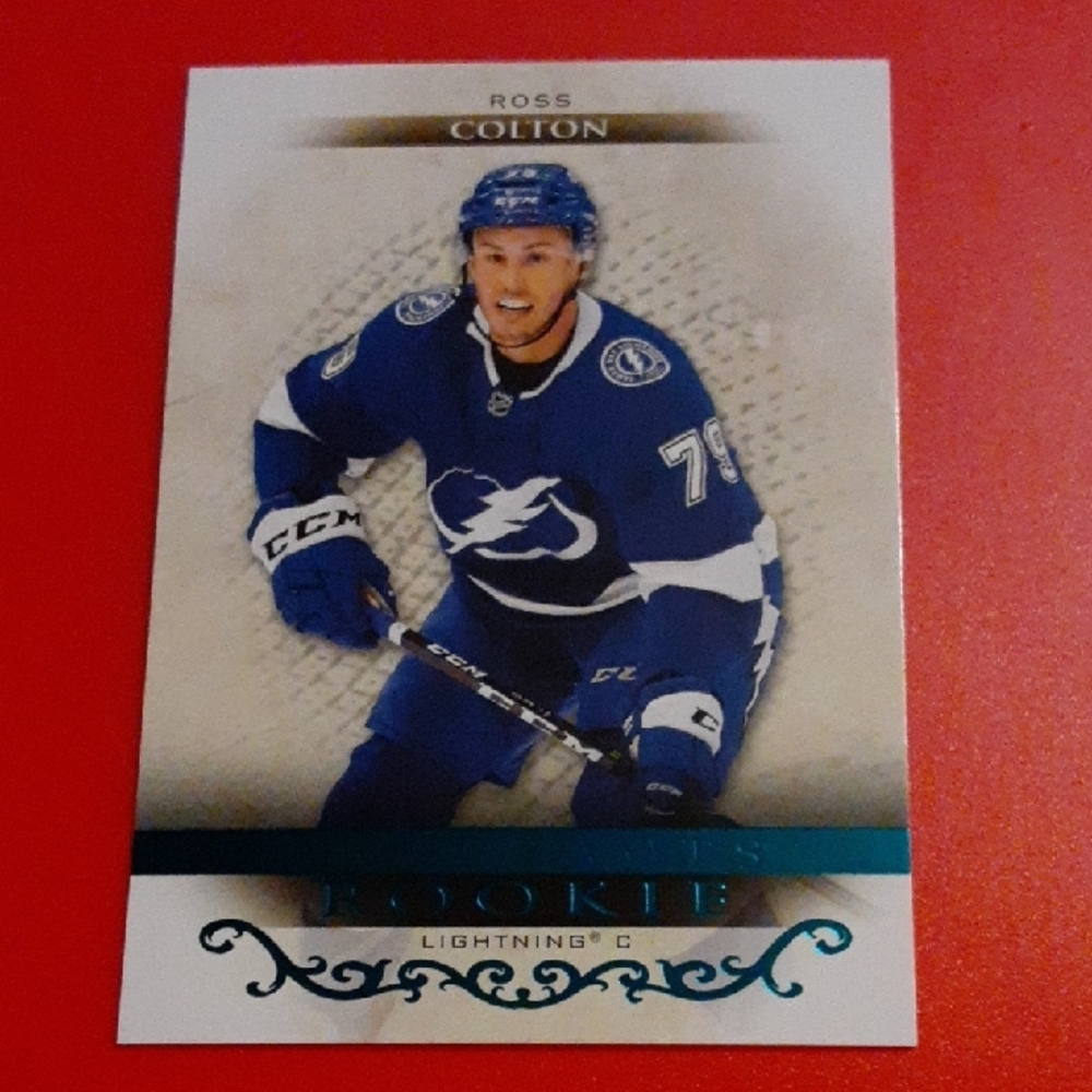 Ross Colton Lightning Parallel Rookie Card